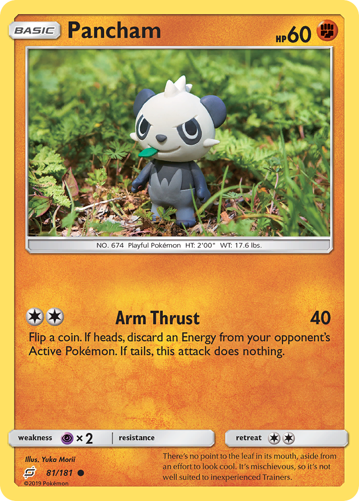 Pancham (81/181) [Sun & Moon: Team Up] | Amazing Games TCG