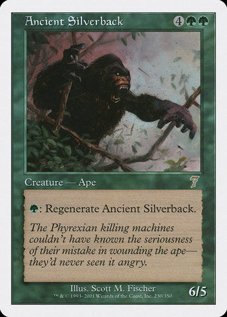 Ancient Silverback [Seventh Edition] | Amazing Games TCG