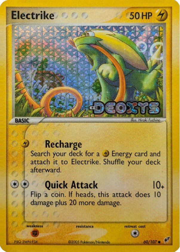 Electrike (60/107) (Stamped) [EX: Deoxys] | Amazing Games TCG