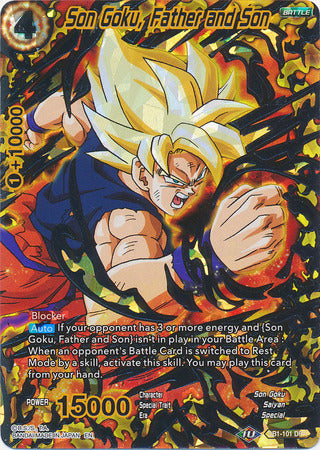 Son Goku, Father and Son (DB1-101) [Dragon Brawl] | Amazing Games TCG