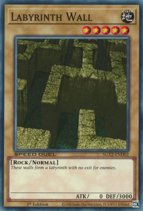 Labyrinth Wall [SGX2-END02] Common | Amazing Games TCG