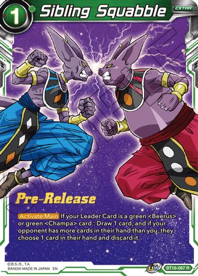Sibling Squabble (BT16-067) [Realm of the Gods Prerelease Promos] | Amazing Games TCG