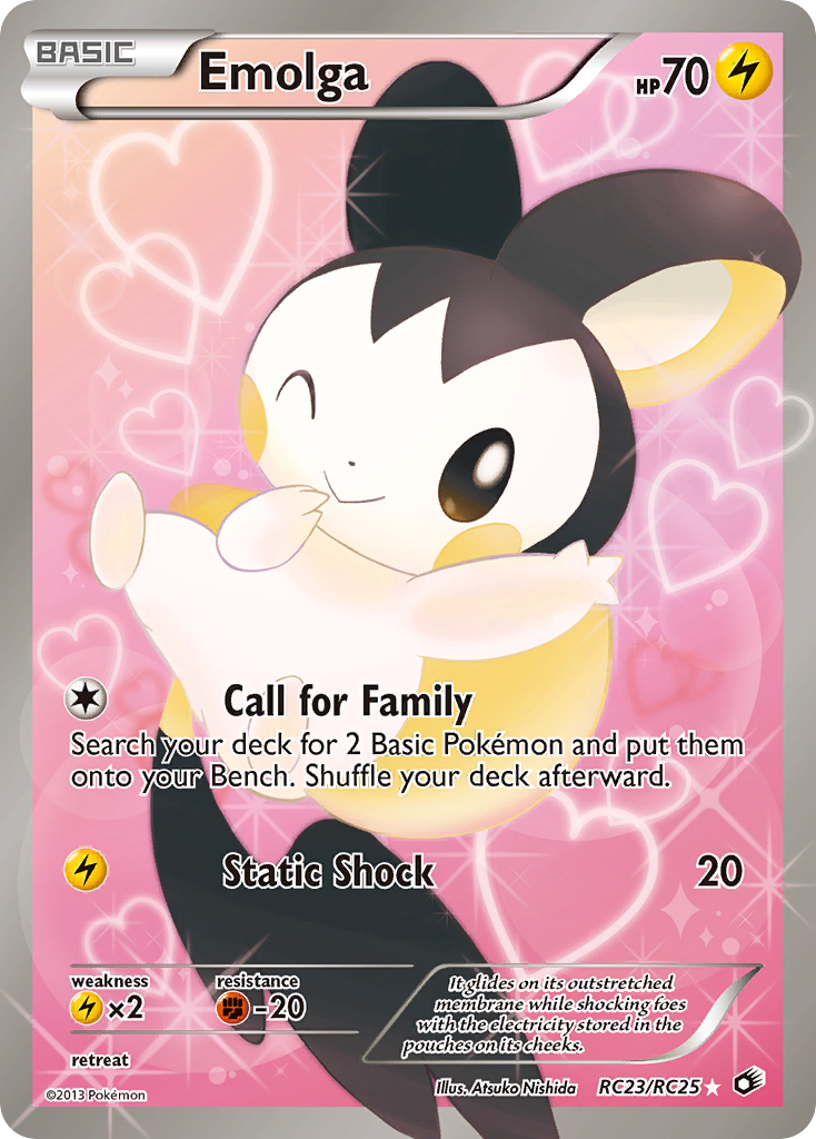 Emolga (RC23/RC25) [Black & White: Legendary Treasures] | Amazing Games TCG