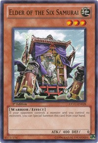 Elder of the Six Samurai [Extreme Victory] [EXVC-EN028] | Amazing Games TCG