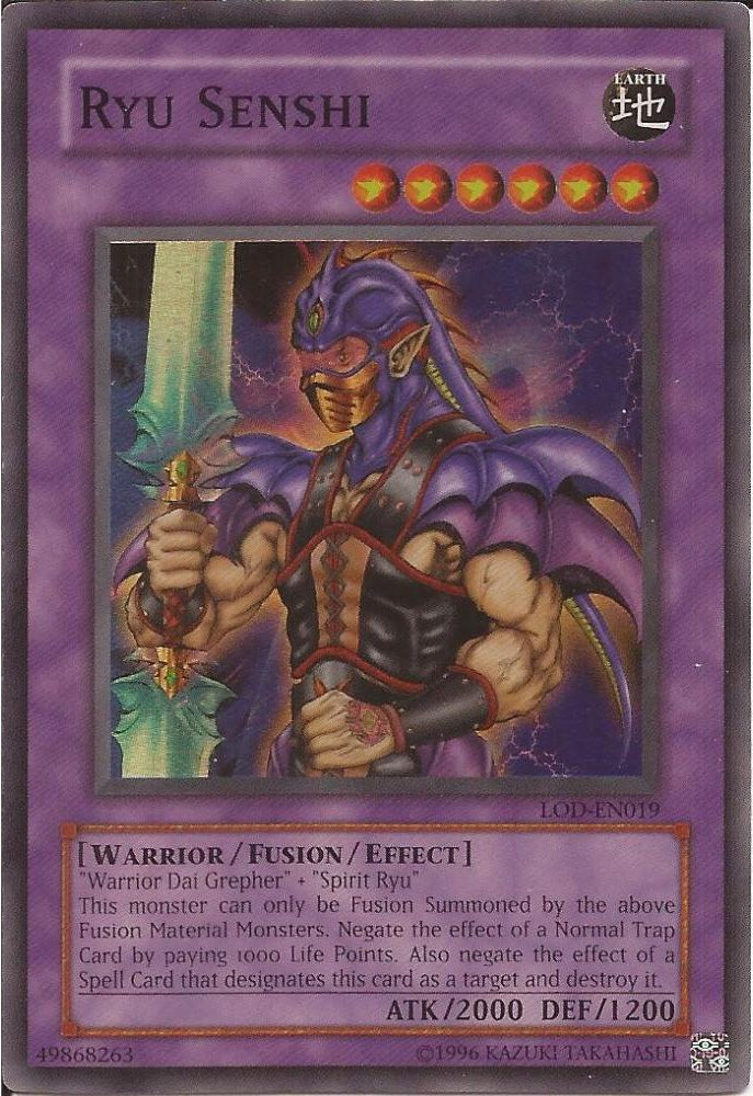 Ryu Senshi [LOD-EN019] Super Rare | Amazing Games TCG