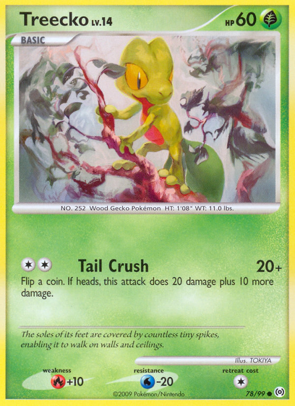 Treecko (78/99) [Platinum: Arceus] | Amazing Games TCG