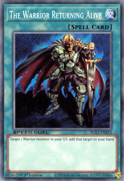 The Warrior Returning Alive [SGX1-ENE13] Common | Amazing Games TCG