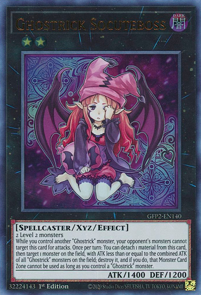 Ghostrick Socuteboss [GFP2-EN140] Ultra Rare | Amazing Games TCG