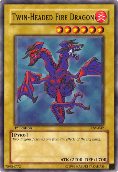 Twin-Headed Fire Dragon [PSV-042] Common | Amazing Games TCG