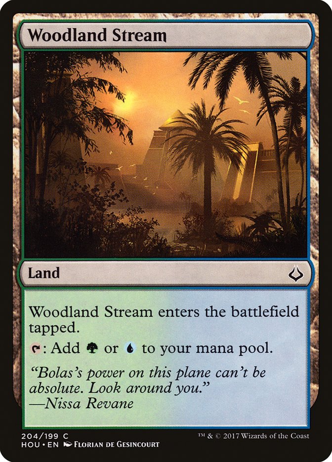 Woodland Stream [Hour of Devastation] | Amazing Games TCG