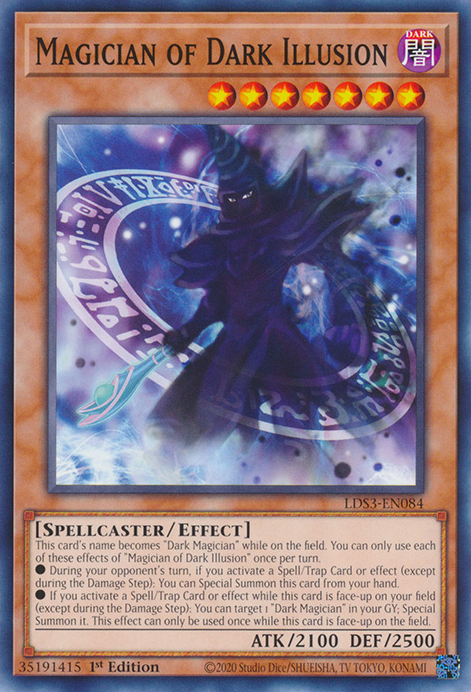 Magician of Dark Illusion [LDS3-EN084] Common | Amazing Games TCG