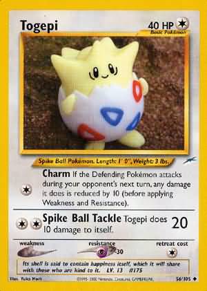 Togepi (56/105) [Neo Destiny Unlimited] | Amazing Games TCG