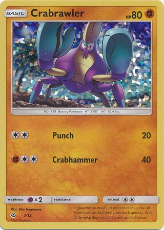 Crabrawler (7/12) [McDonald's Promos: 2017 Collection] | Amazing Games TCG