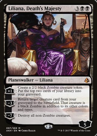 Liliana, Death's Majesty [Amonkhet] | Amazing Games TCG