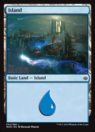 Island (254) [War of the Spark] | Amazing Games TCG