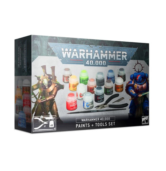 Warhammer 40,000: Paints + Tool Set