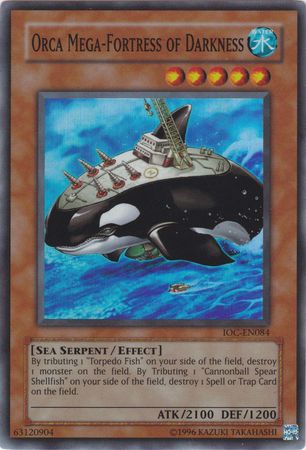 Orca Mega-Fortress of Darkness [IOC-EN084] Super Rare | Amazing Games TCG