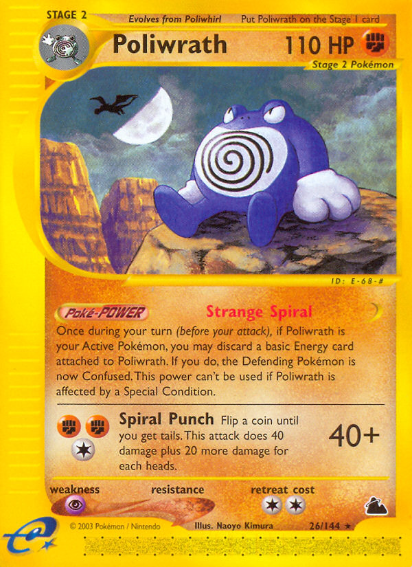 Poliwrath (26/144) [Skyridge] | Amazing Games TCG