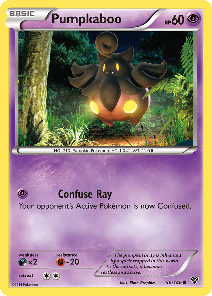 Pumpkaboo (56/146) [XY: Base Set] | Amazing Games TCG