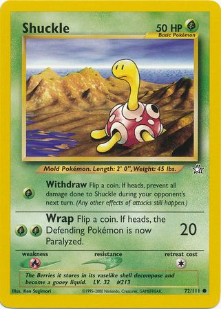 Shuckle (72/111) [Neo Genesis Unlimited] | Amazing Games TCG