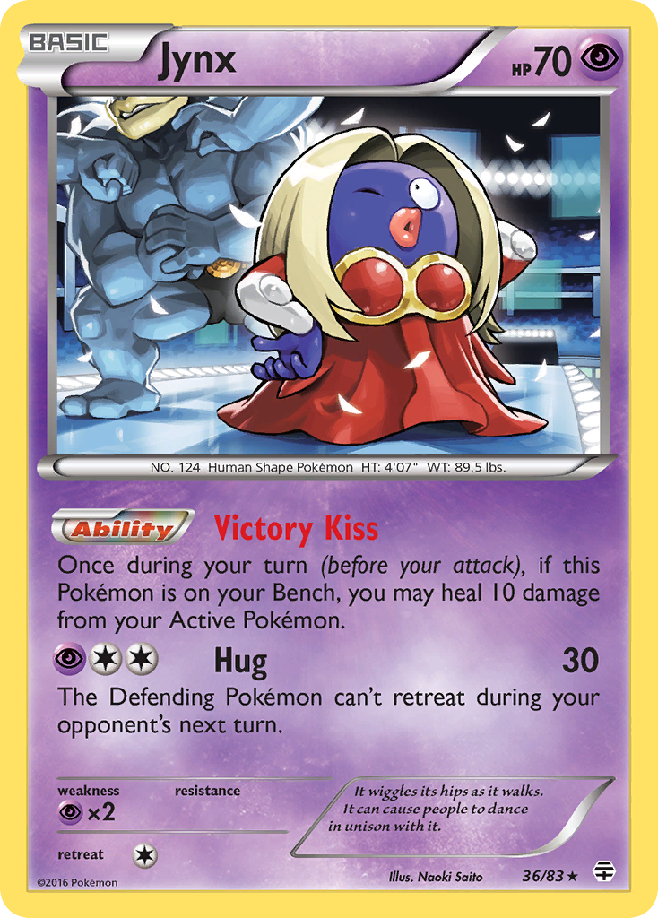 Jynx (36/83) [XY: Generations] | Amazing Games TCG