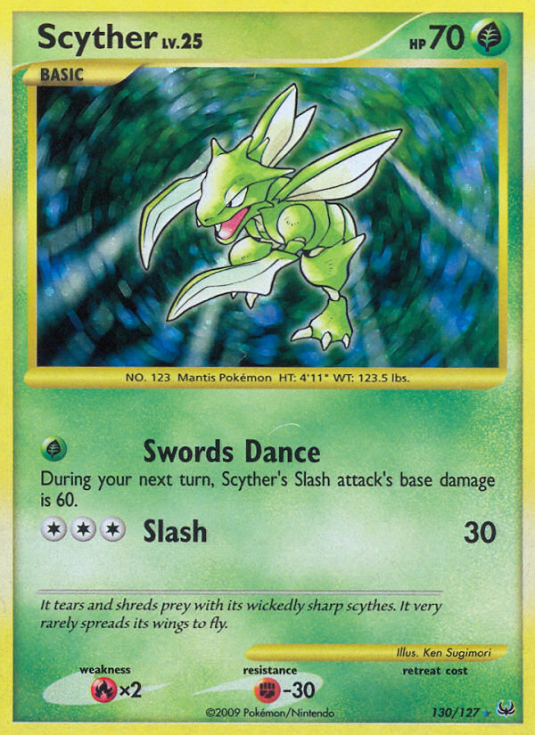 Scyther (130/127) [Platinum: Base Set] | Amazing Games TCG