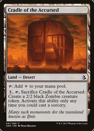 Cradle of the Accursed [Amonkhet] | Amazing Games TCG