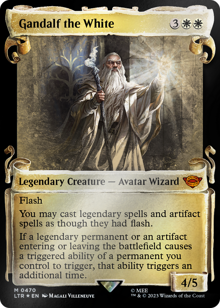 Gandalf the White [The Lord of the Rings: Tales of Middle-Earth Showcase Scrolls] | Amazing Games TCG