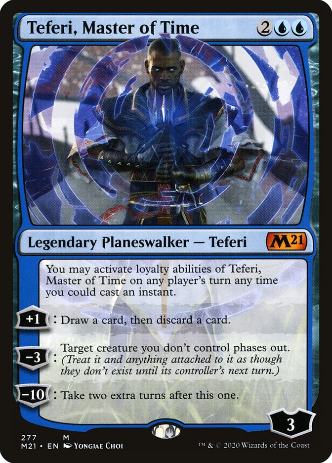 Teferi, Master of Time (277) [Core Set 2021] | Amazing Games TCG