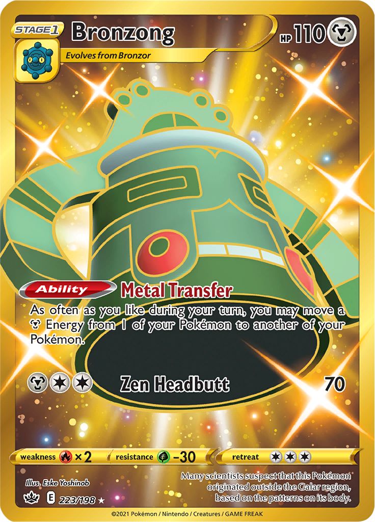 Bronzong (223/198) [Sword & Shield: Chilling Reign] | Amazing Games TCG