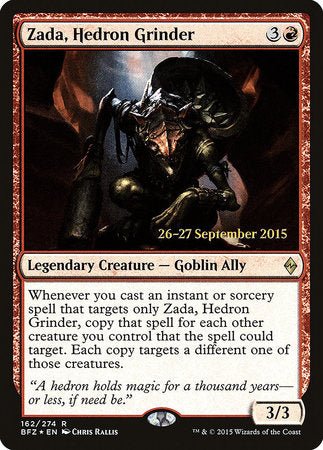 Zada, Hedron Grinder [Battle for Zendikar Promos] | Amazing Games TCG