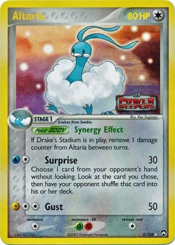 Altaria (2/108) (Stamped) [EX: Power Keepers] | Amazing Games TCG