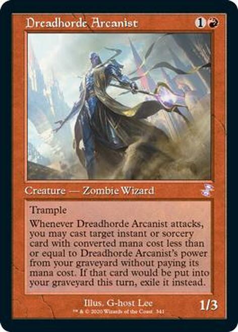 Dreadhorde Arcanist (Timeshifted) [Time Spiral Remastered] | Amazing Games TCG