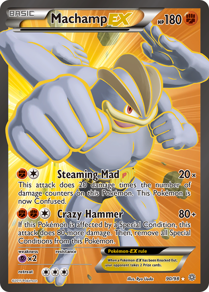 Machamp EX (90/98) [XY: Ancient Origins] | Amazing Games TCG