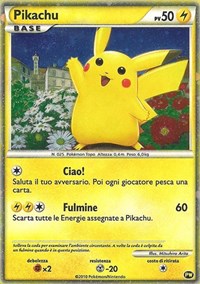 Pikachu (PW2) (Italian) [Pikachu World Collection Promos] | Amazing Games TCG