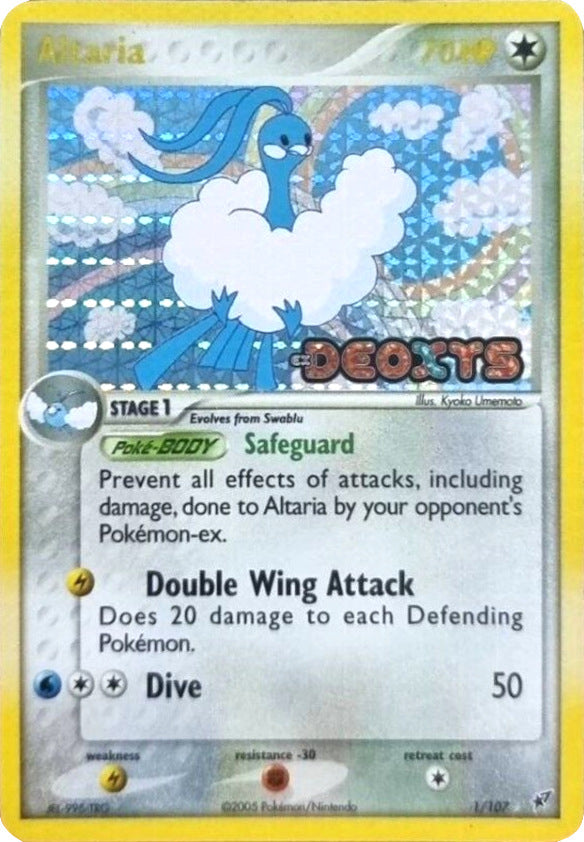 Altaria (1/107) (Stamped) [EX: Deoxys] | Amazing Games TCG