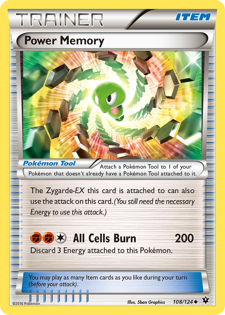 Power Memory (108/124) [XY: Fates Collide] | Amazing Games TCG