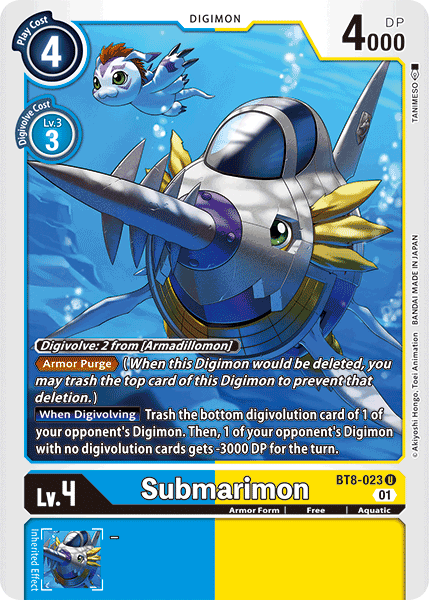 Submarimon [BT8-023] [New Awakening] | Amazing Games TCG