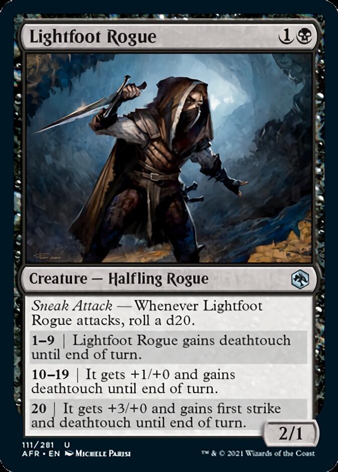 Lightfoot Rogue [Dungeons & Dragons: Adventures in the Forgotten Realms] | Amazing Games TCG