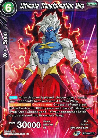 Ultimate Transformation Mira (BT11-137) [Vermilion Bloodline] | Amazing Games TCG