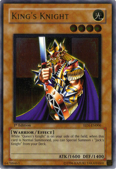 King's Knight [EEN-EN006] Ultimate Rare | Amazing Games TCG