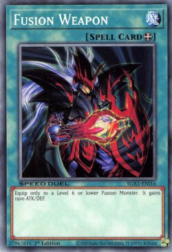 Fusion Weapon [SGX1-ENI16] Common | Amazing Games TCG