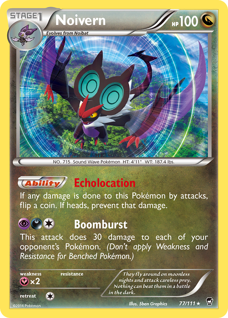 Noivern (77/111) [XY: Furious Fists] | Amazing Games TCG