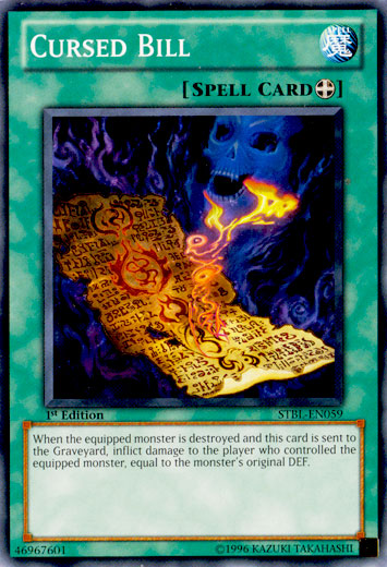 Cursed Bill [STBL-EN059] Common | Amazing Games TCG