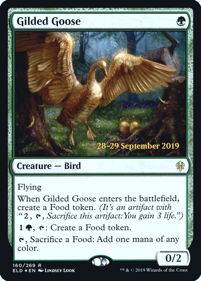 Gilded Goose  [Throne of Eldraine Prerelease Promos] | Amazing Games TCG