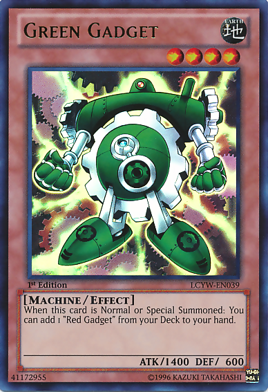 Green Gadget [LCYW-EN039] Ultra Rare | Amazing Games TCG