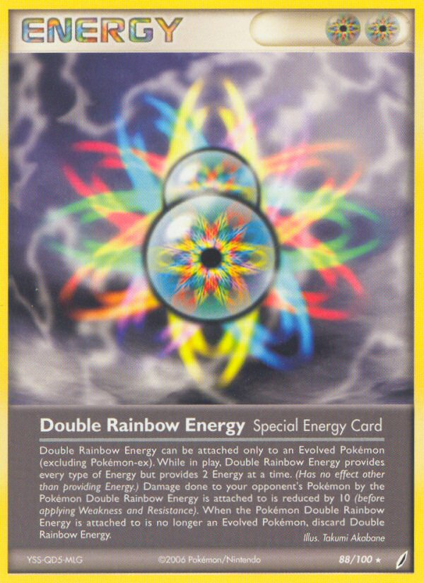 Double Rainbow Energy (88/100) [EX: Crystal Guardians] | Amazing Games TCG