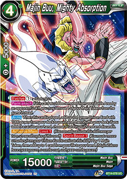 Majin Buu, Mighty Absorption (BT14-078) [Cross Spirits] | Amazing Games TCG