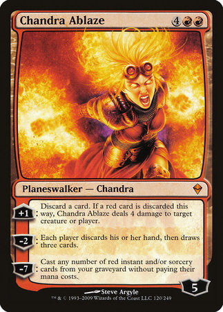 Chandra Ablaze [Zendikar] | Amazing Games TCG