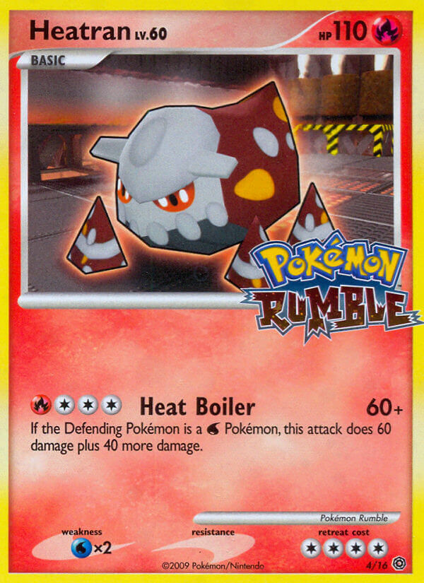 Heatran (4/16) [Pokémon Rumble] | Amazing Games TCG